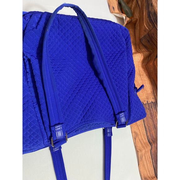 Vera Bradley Bag Blue Vera Bradley Glenna Satchel - Picture 9 of 13